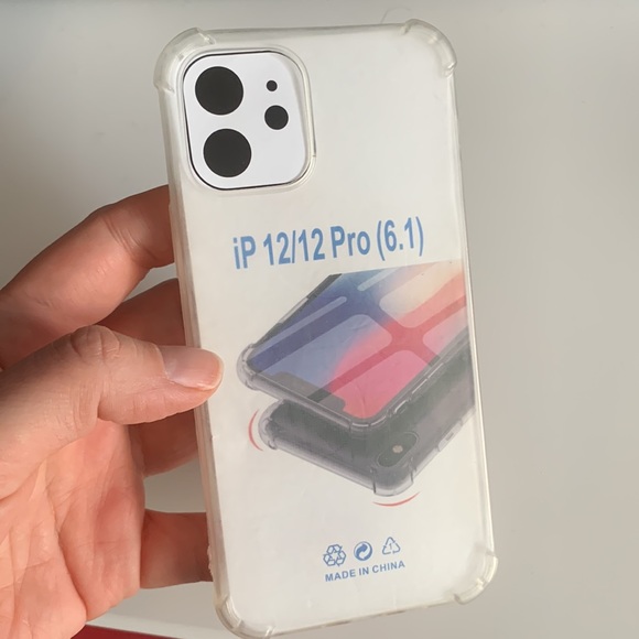 iPhone 12/12 Pro (6.1) Flex Cover Drop observed Case See Through - Picture 3 of 12